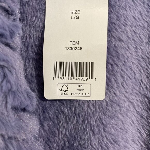 Midnight by Carole Hochman Purple Robe - Picture 6 of 7